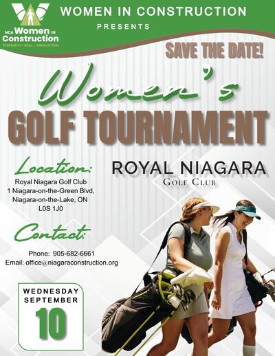Women in Construction Annual Golf Tournament - September 10, 2025