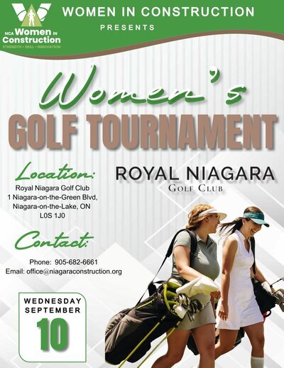 Women in Construction Annual Golf Tournament - September 10, 2025