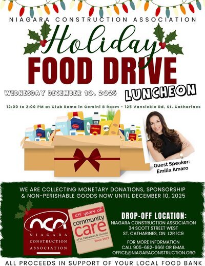NCA Holiday Food Drive Luncheon